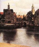 View of Delft (detail) qr VERMEER VAN DELFT, Jan